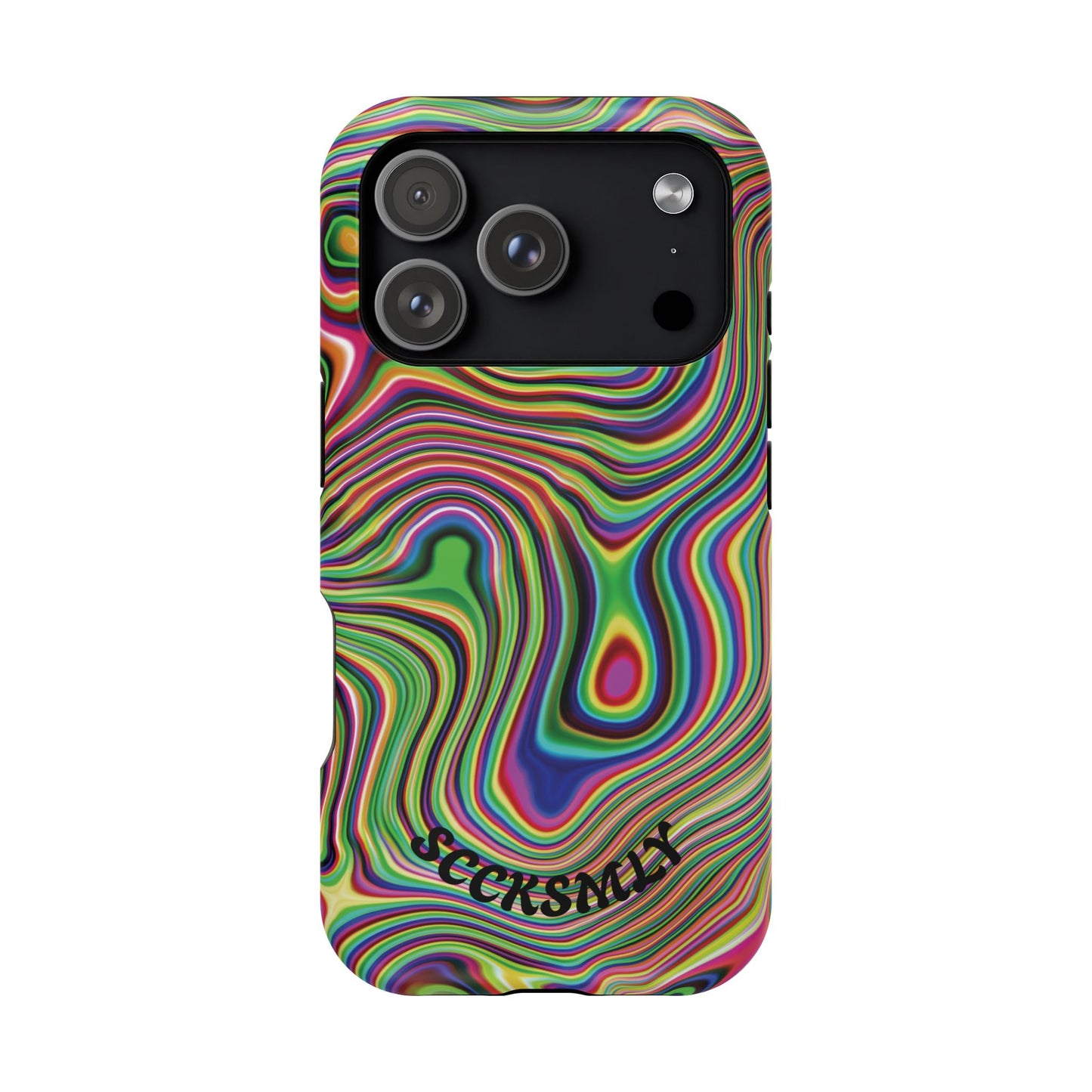 Acid Swirl Phone Case for Apple