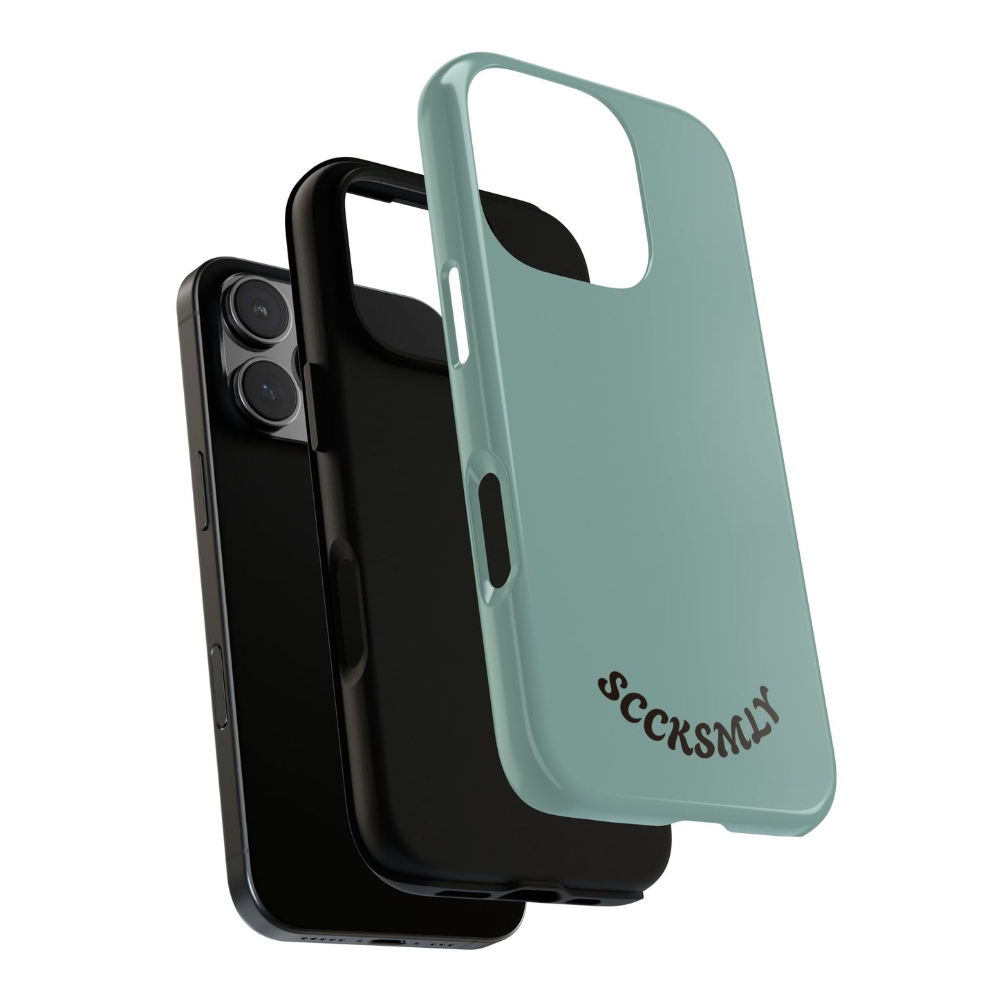 SOLID Fudge Mint Crunch Tough Phone Case for Apple