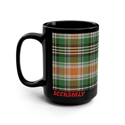 Mug AstroRetro Smile 15 oz — Black