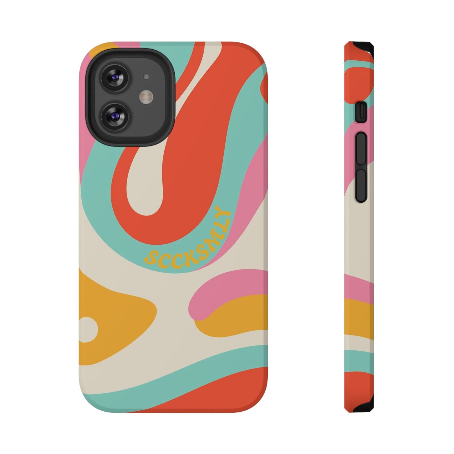 Psychodelic Acid Swirl Phone Case for Apple