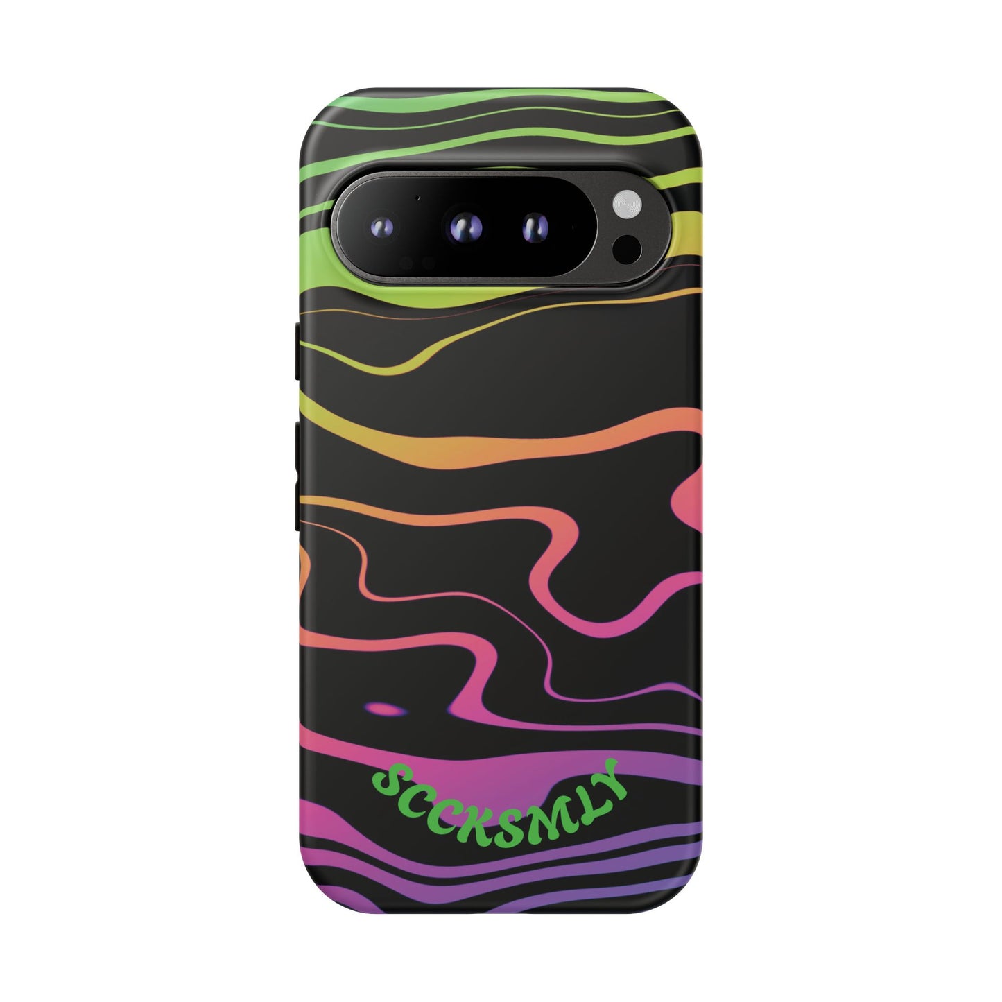 Dark Rainbow Phone Case For Google Pixel