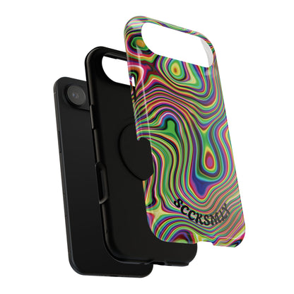 Acid Swirl Phone Case for Apple