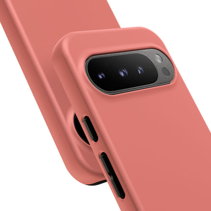 SOLID Guava Melon Wave Tough Phone Case for Google Pixel