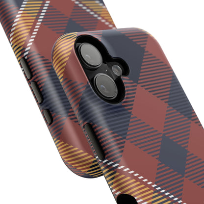 Harvest Tartan Phone Case for Apple
