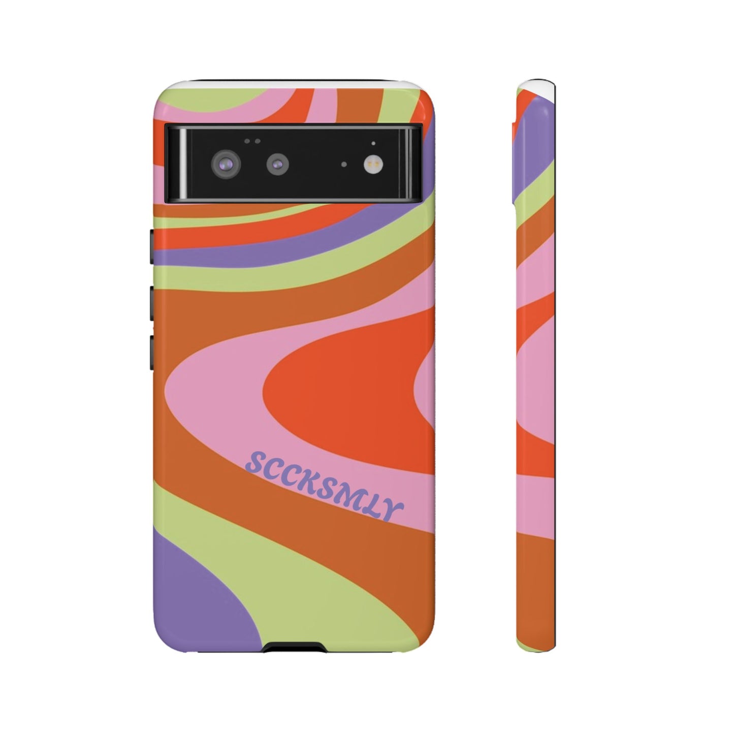 Curvy Swirl Phone Case for Google Pixel