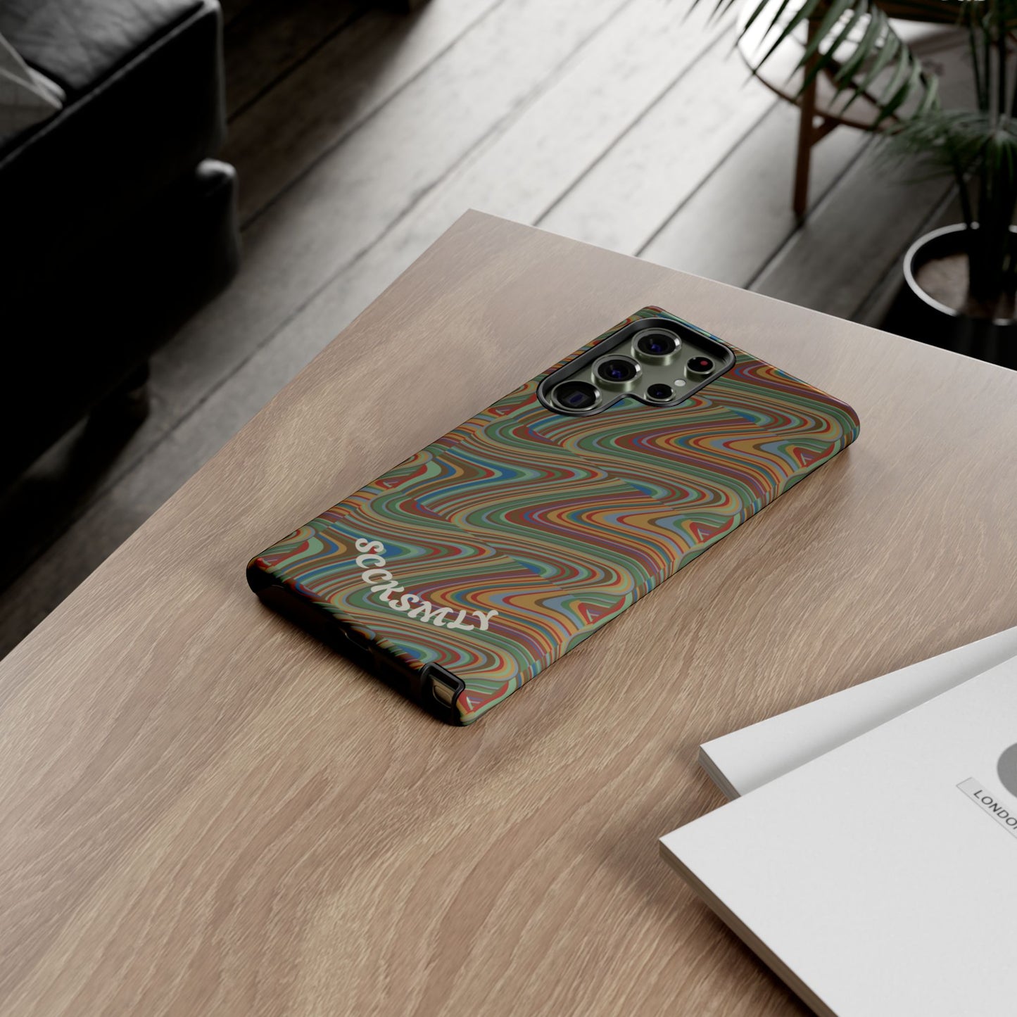 Earthly Waves Tough Phone Case for Samsung