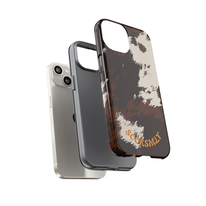 Sooo Cowboy Orange Tough Phone Case for Apple