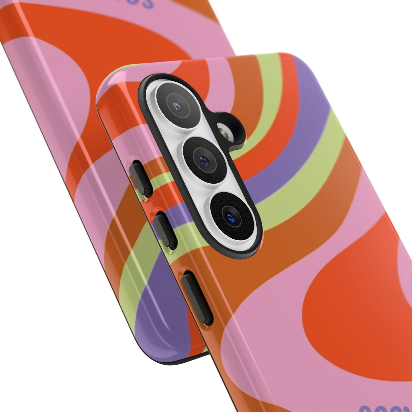 Curvy Swirl Phone Case for Samsung