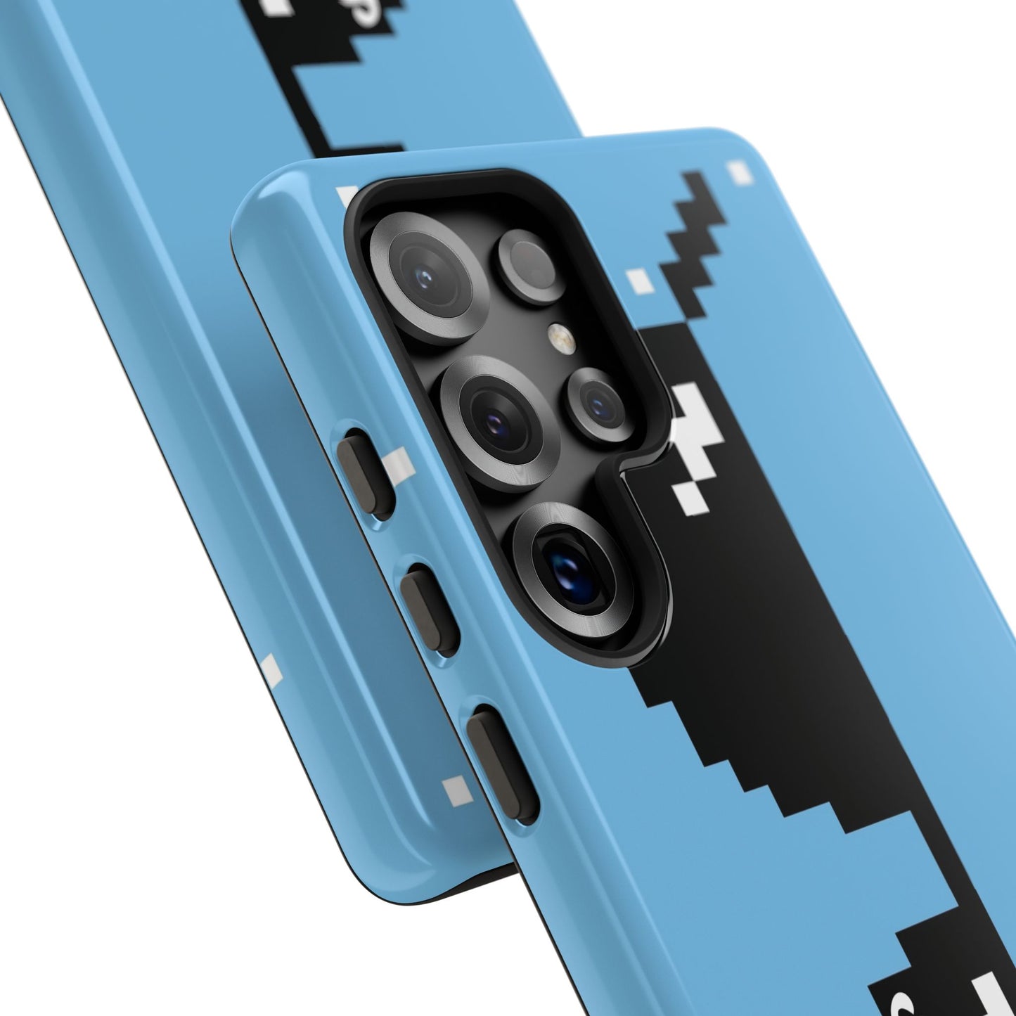 Pixel Glass Tough Phone Case for Samsung