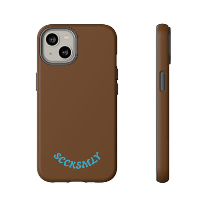 SOLID Chocolate Coco Tough Case for Apple