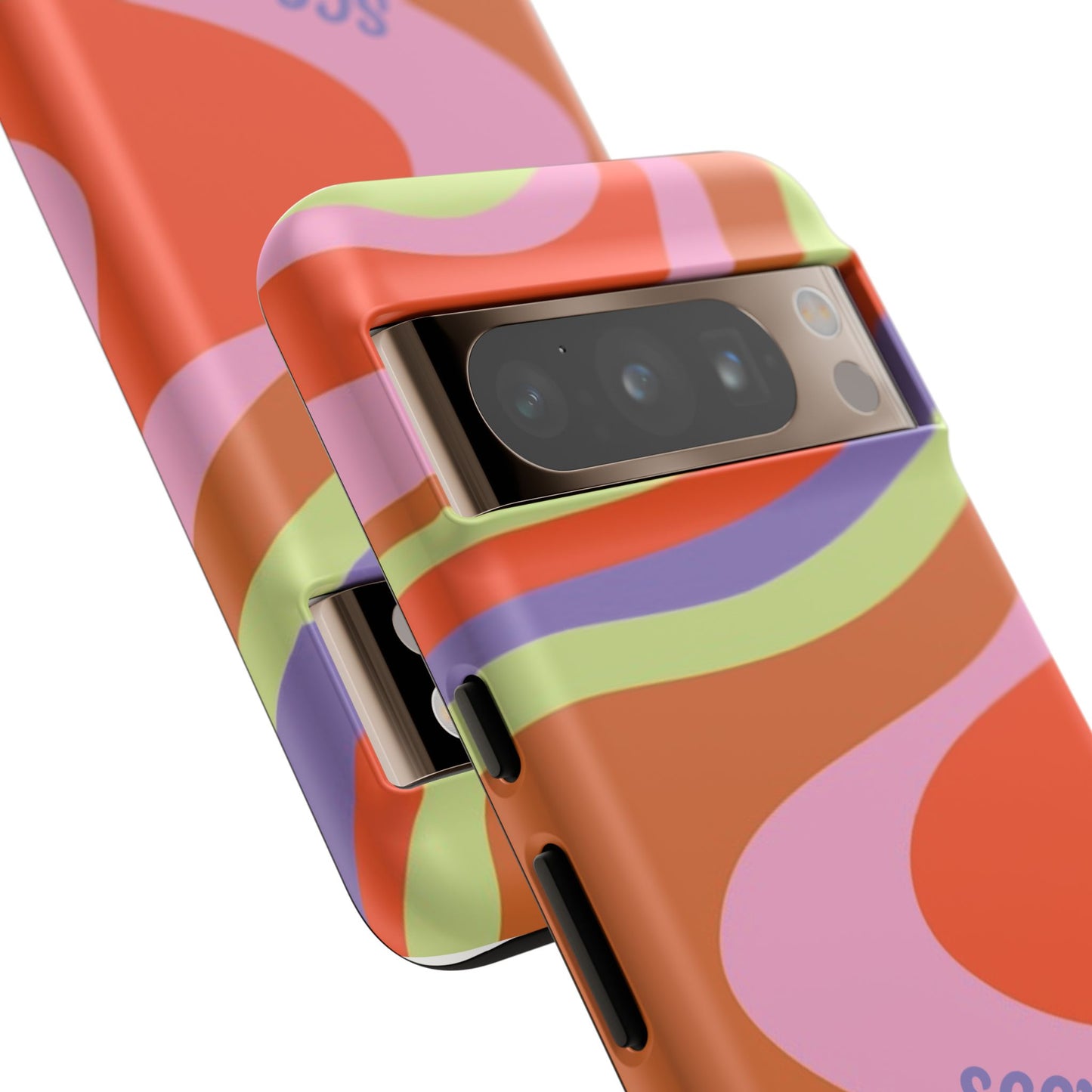 Curvy Swirl Phone Case for Google Pixel