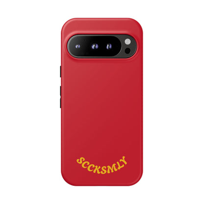 SOLID Calm Cherry Tough Case for Google Pixel
