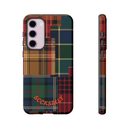 Heritage Hues Patchwork Tough Phone Case for Samsung