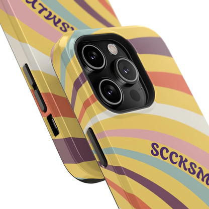 Vintage Groove Phone Case for Apple