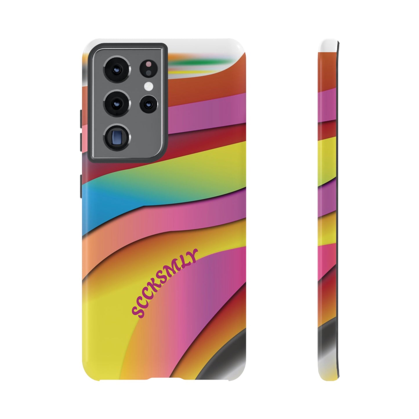 Modern Retro Rainbow Phone Case for Samsung