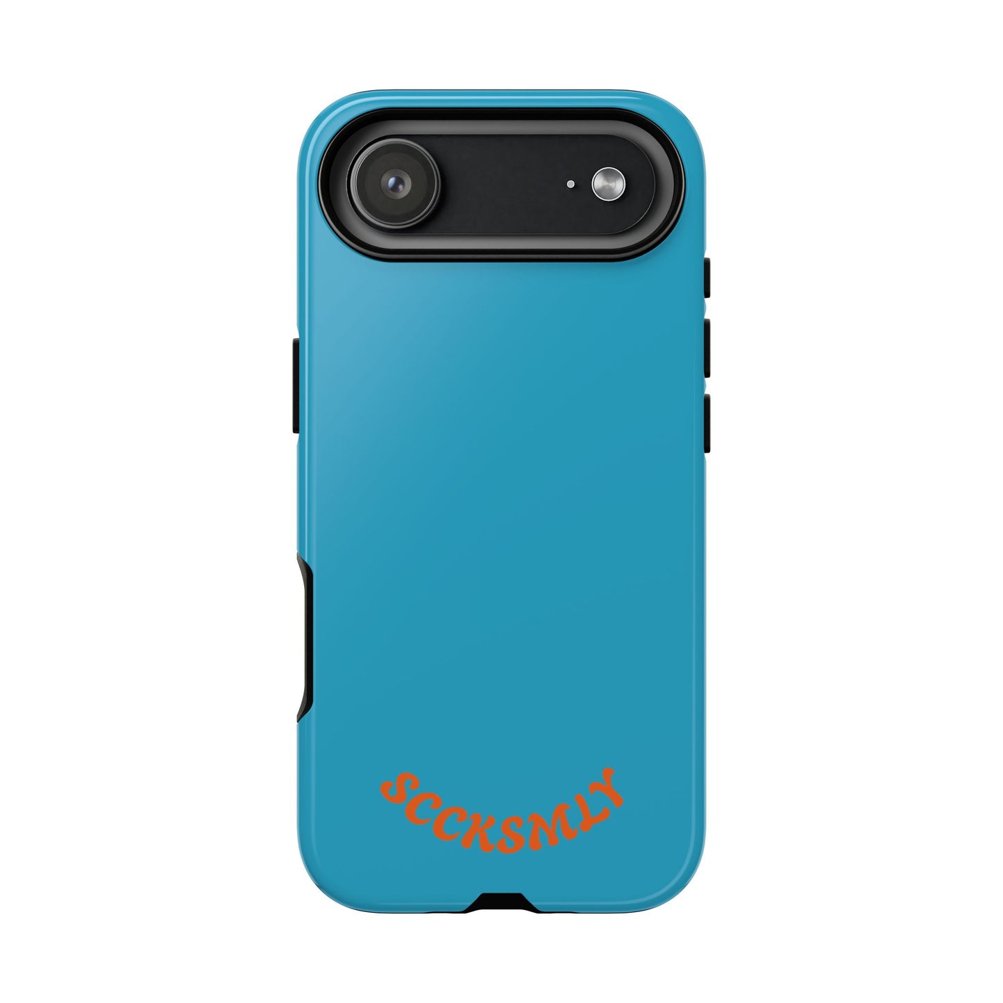 SOLID Blue Spook Tough Case for Apple