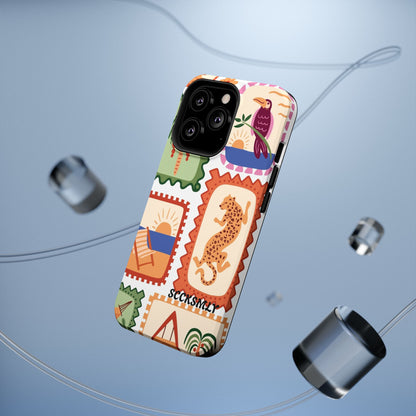 Tropical Print Phone Case for Apple