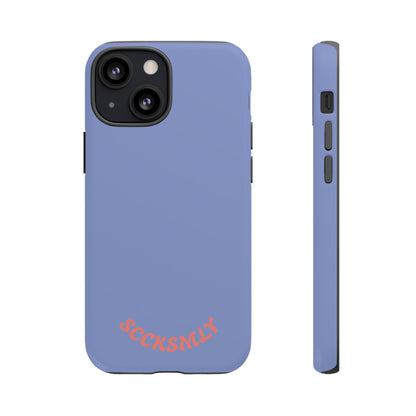 Periwinkle Blue Tough Phone Case for Apple
