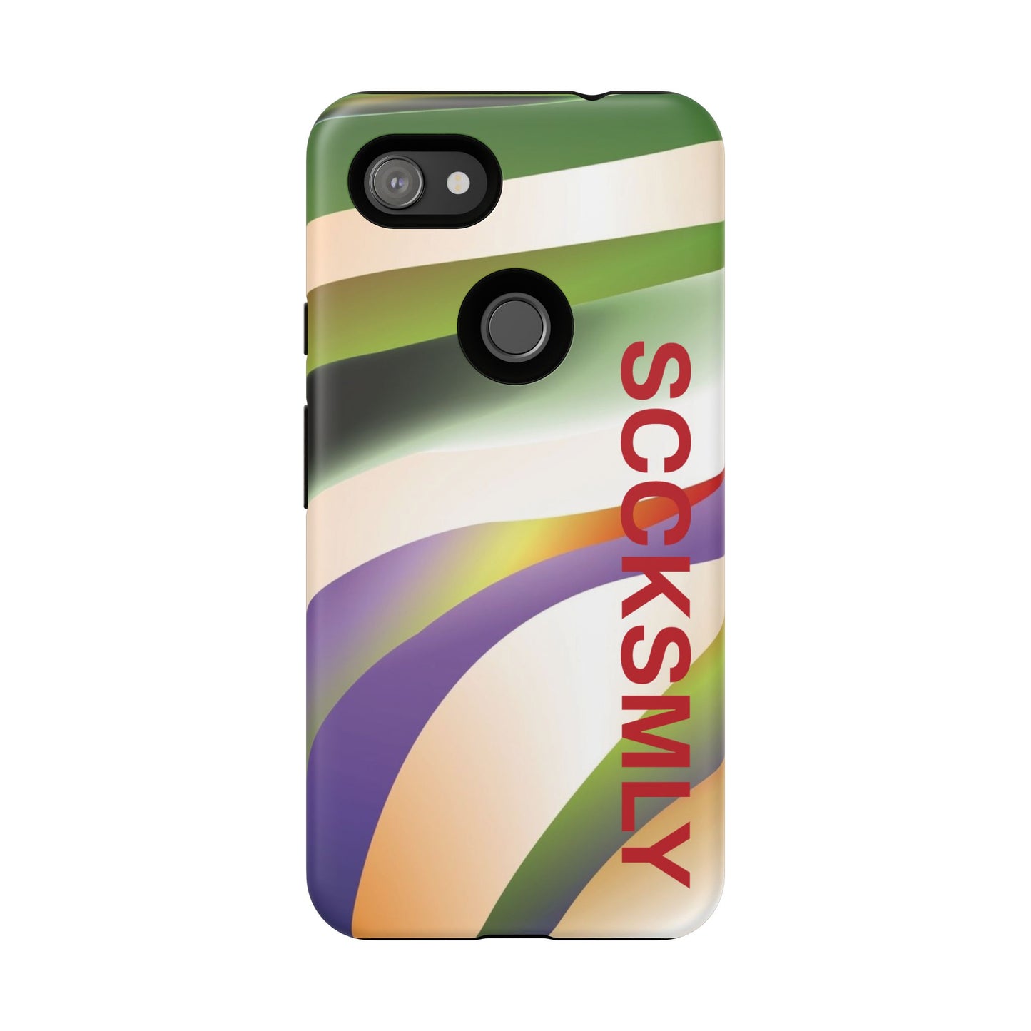 Green Waves Phone Case for Google Pixel