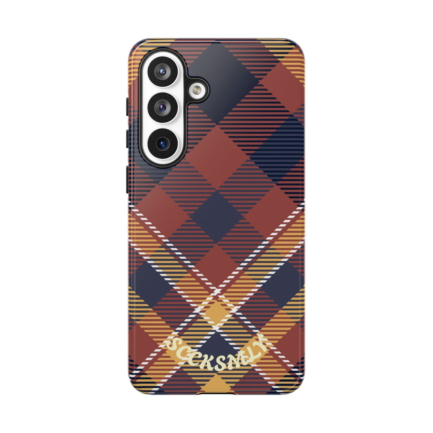Harvest Tartan Phone Case for Samsung