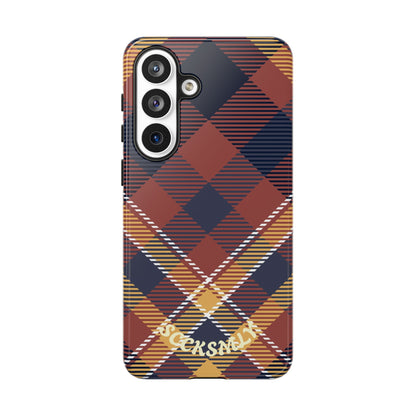 Harvest Tartan Phone Case for Samsung
