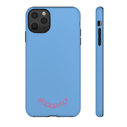 SOLID Blue Candie Tough Case for Apple