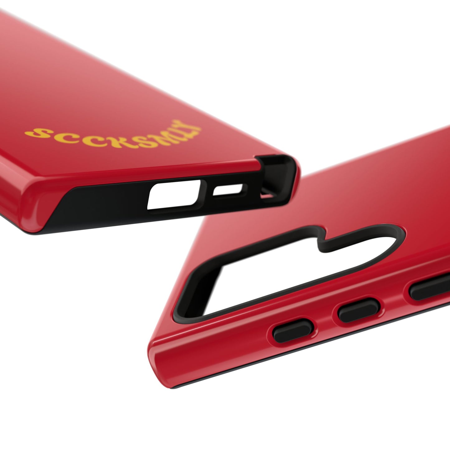 SOLID Calm Cherry Tough Case for Samsung