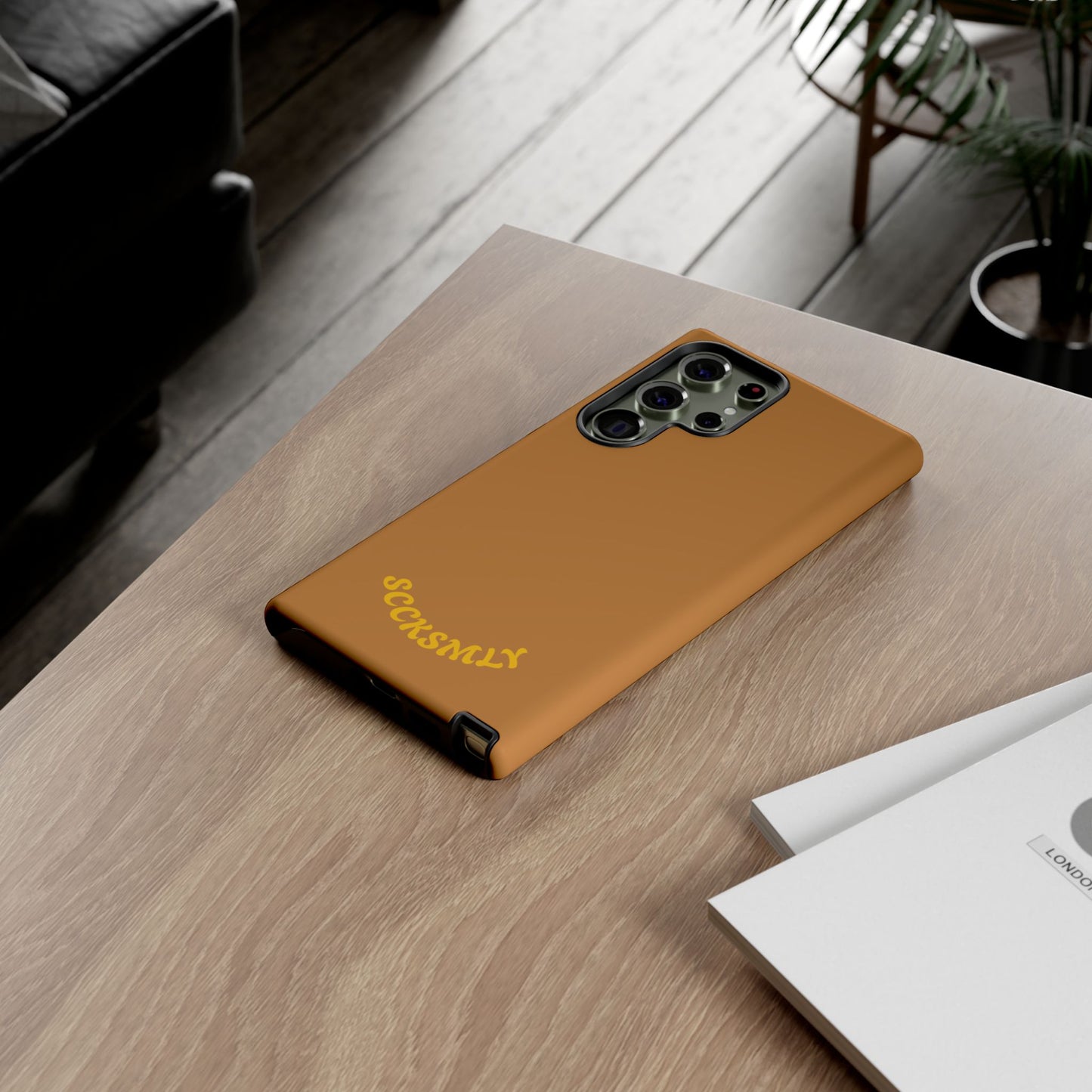 SOLID Spice Caramel Tough Case for Samsung