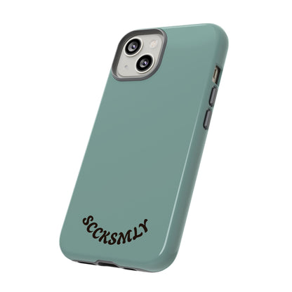 SOLID Fudge Mint Crunch Tough Phone Case for Apple