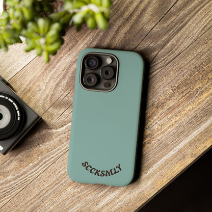SOLID Fudge Mint Crunch Tough Phone Case for Apple