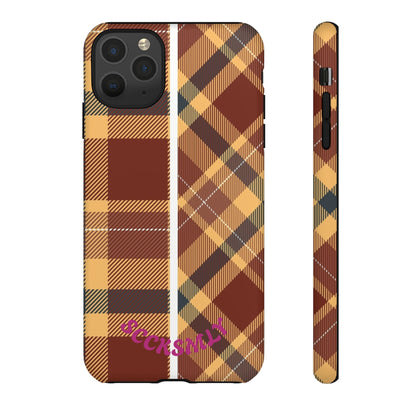 Autumn Plaid Phone Case for Apple