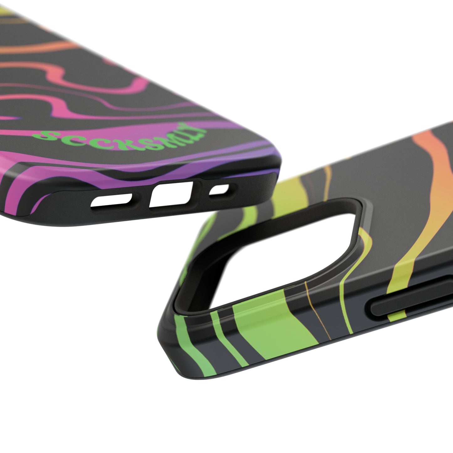 Dark Rainbow Phone Case for Apple