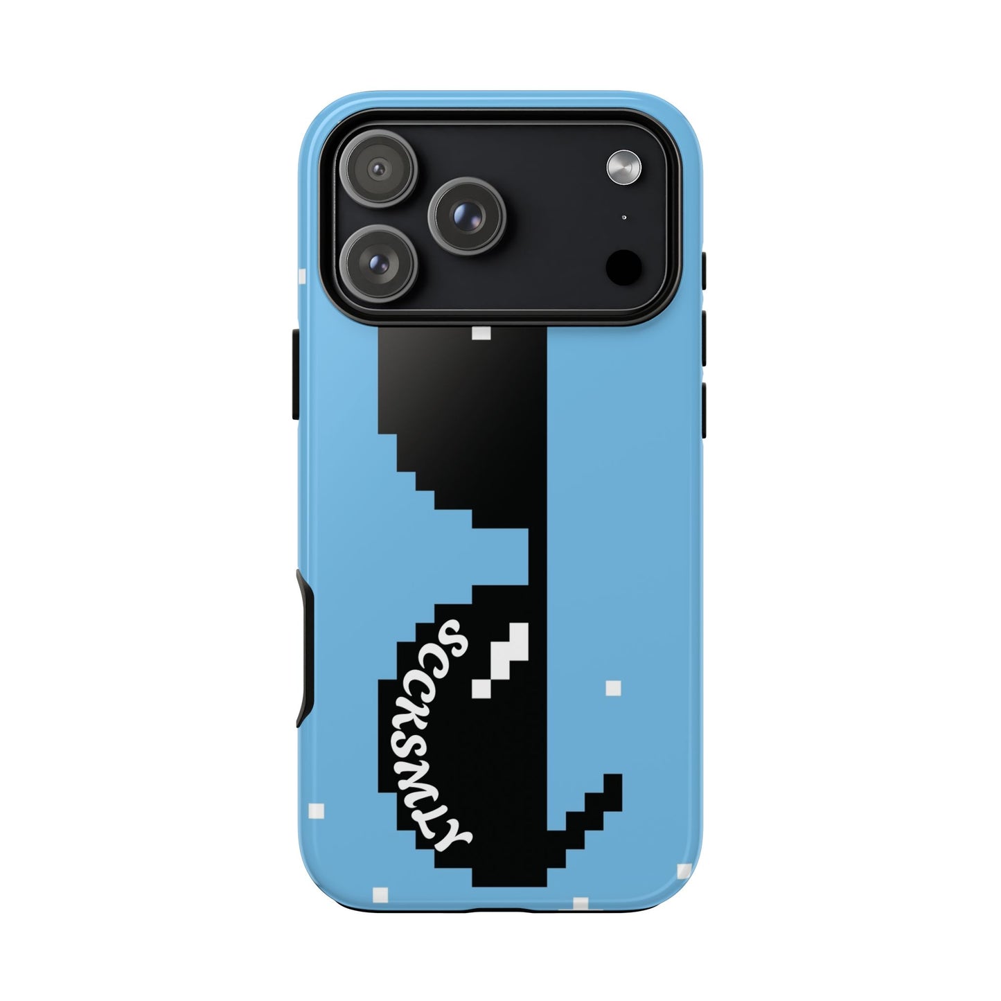Pixel Glass Tough Phone Case for Apple