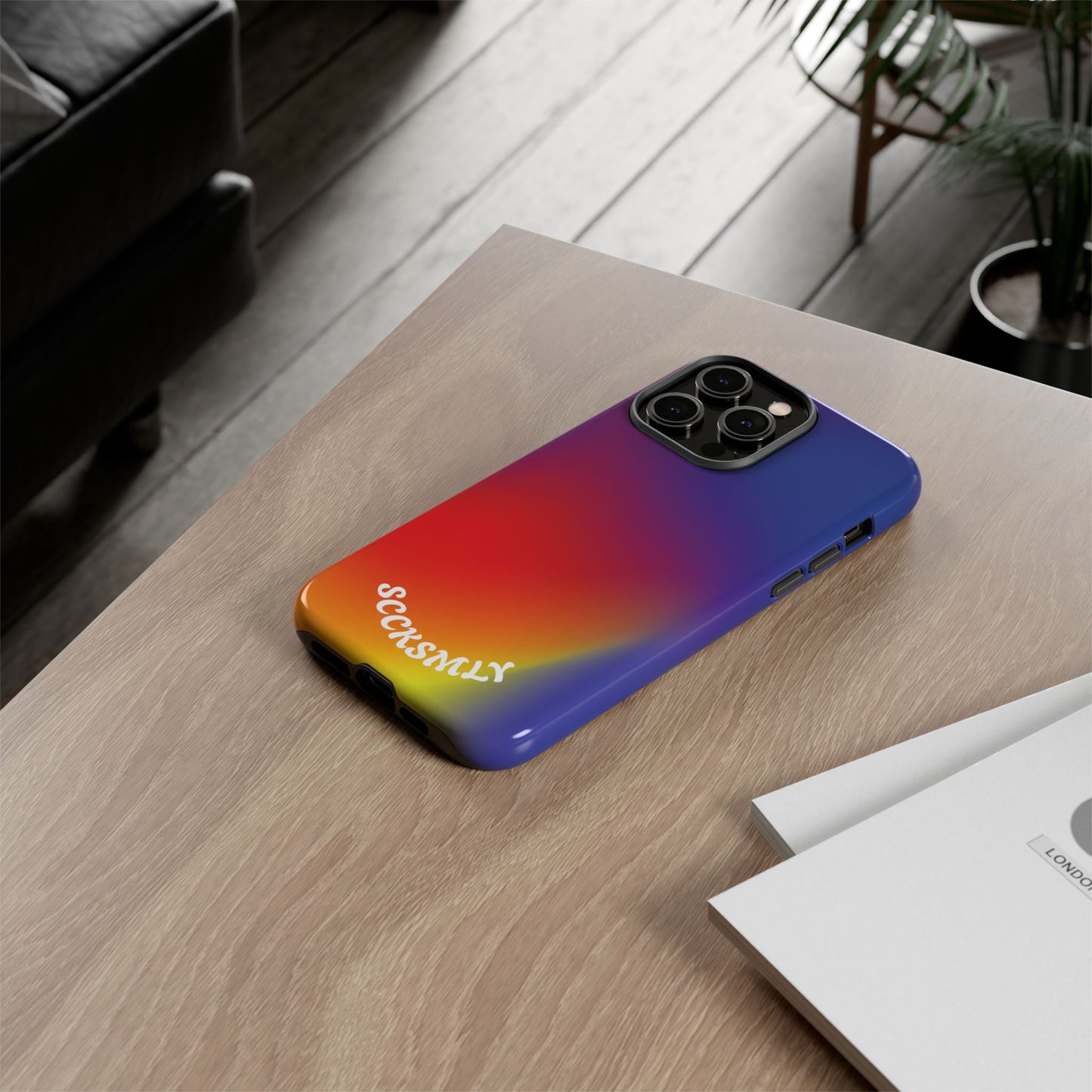 Liquid Dusk Tough Phone Case for Apple