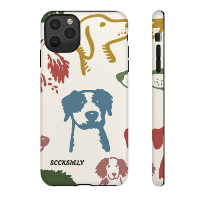 Paws & Portraits Tough Phone Case for Apple