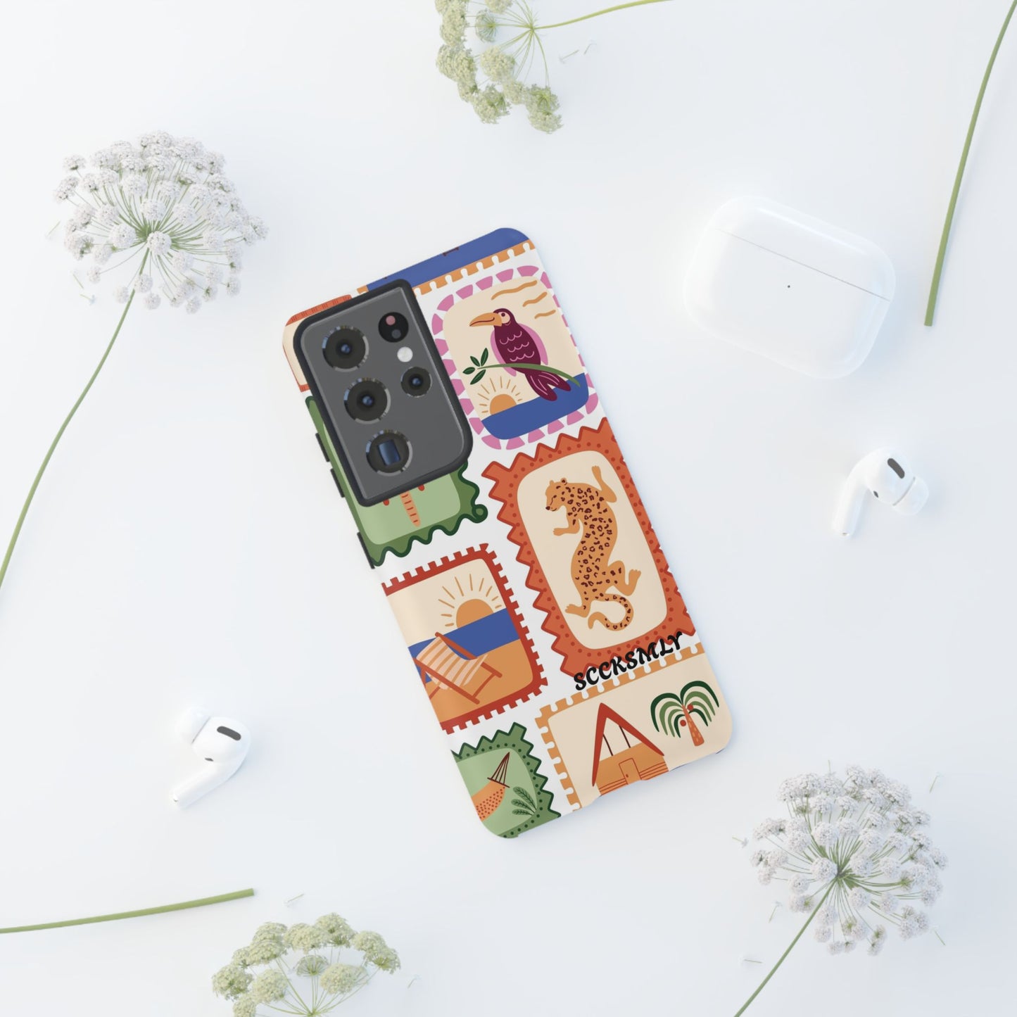 Tropical Print Phone Case for Samsung