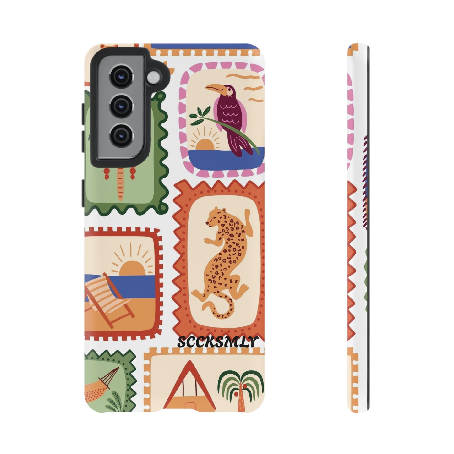 Tropical Print Phone Case for Samsung