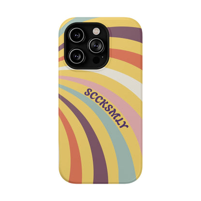 Vintage Groove Phone Case for Apple