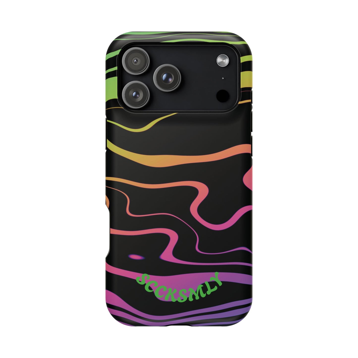 Dark Rainbow Phone Case for Apple