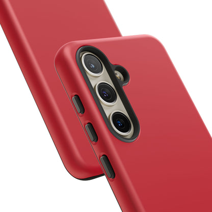 SOLID Calm Cherry Tough Case for Samsung