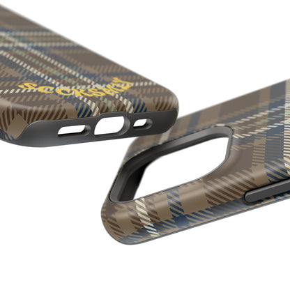 Earth and Sky Plaid Phone Case for Apple