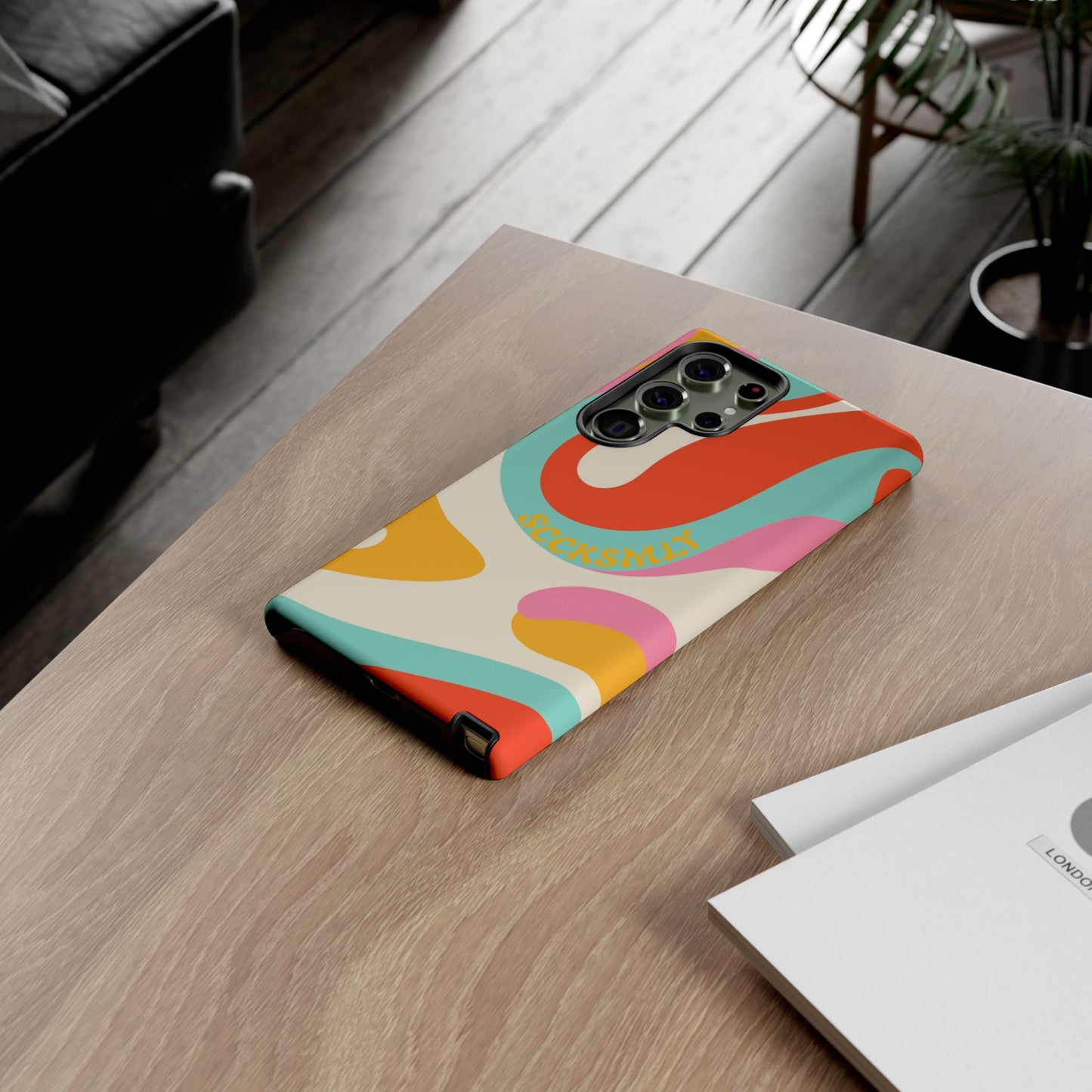 Psychodelic Acid Swirl Phone Case for Samsung