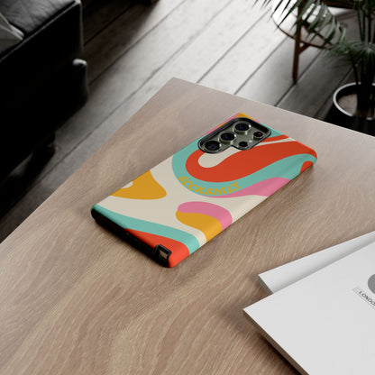 Psychodelic Acid Swirl Phone Case for Samsung