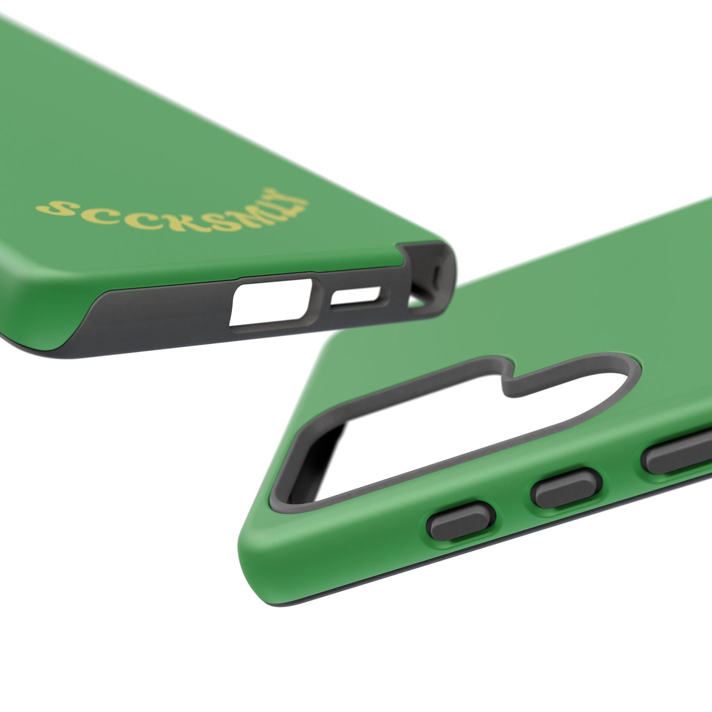 SOLID Green Grin Tough Case for Samsung