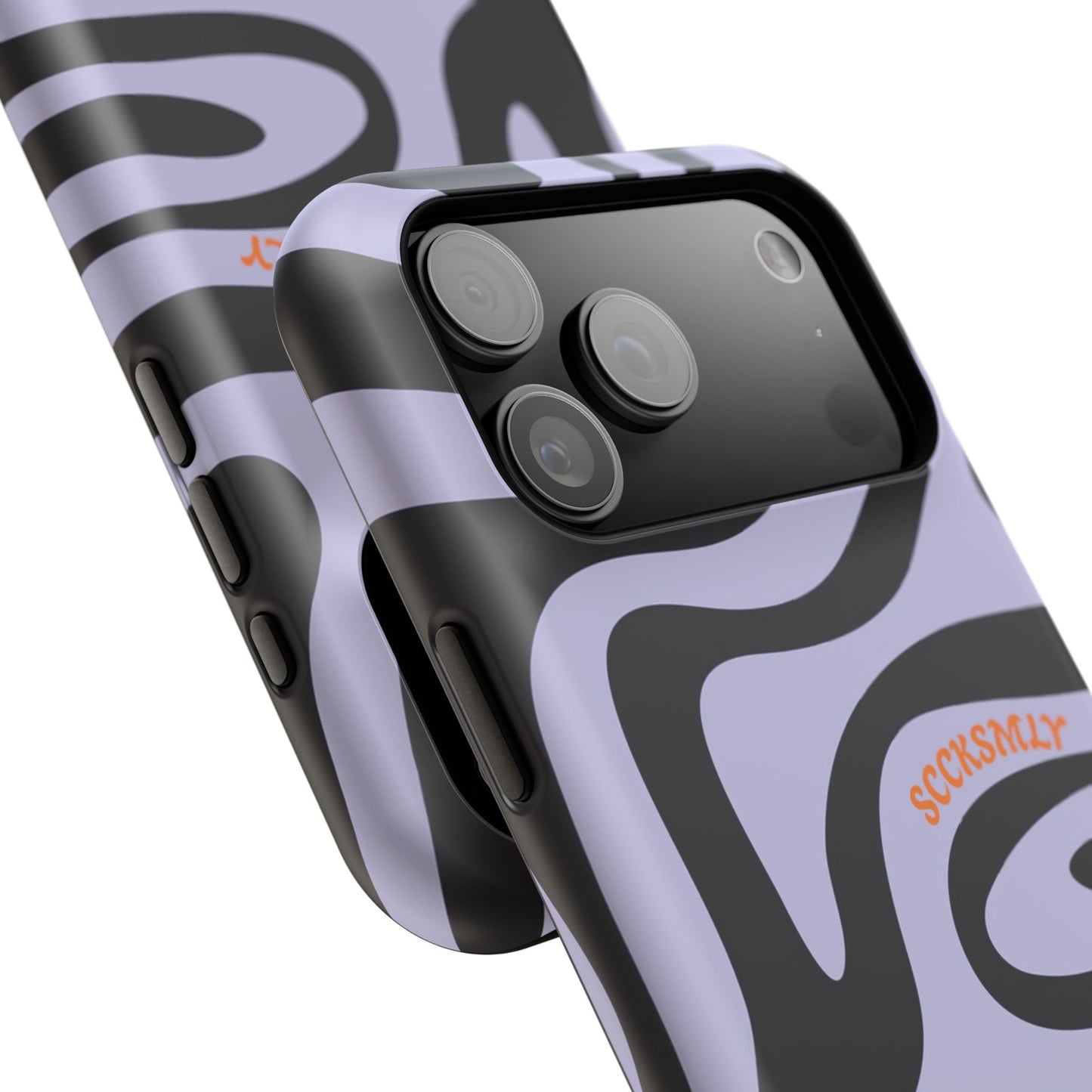 Purple Swirl Phone Case for Apple