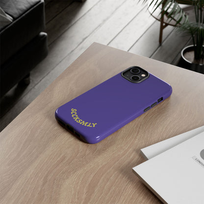 SOLID Dreamy Dusk Purple Tough Case for Apple