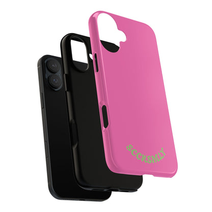SOLID Sweet Static Pink Tough Case for Apple
