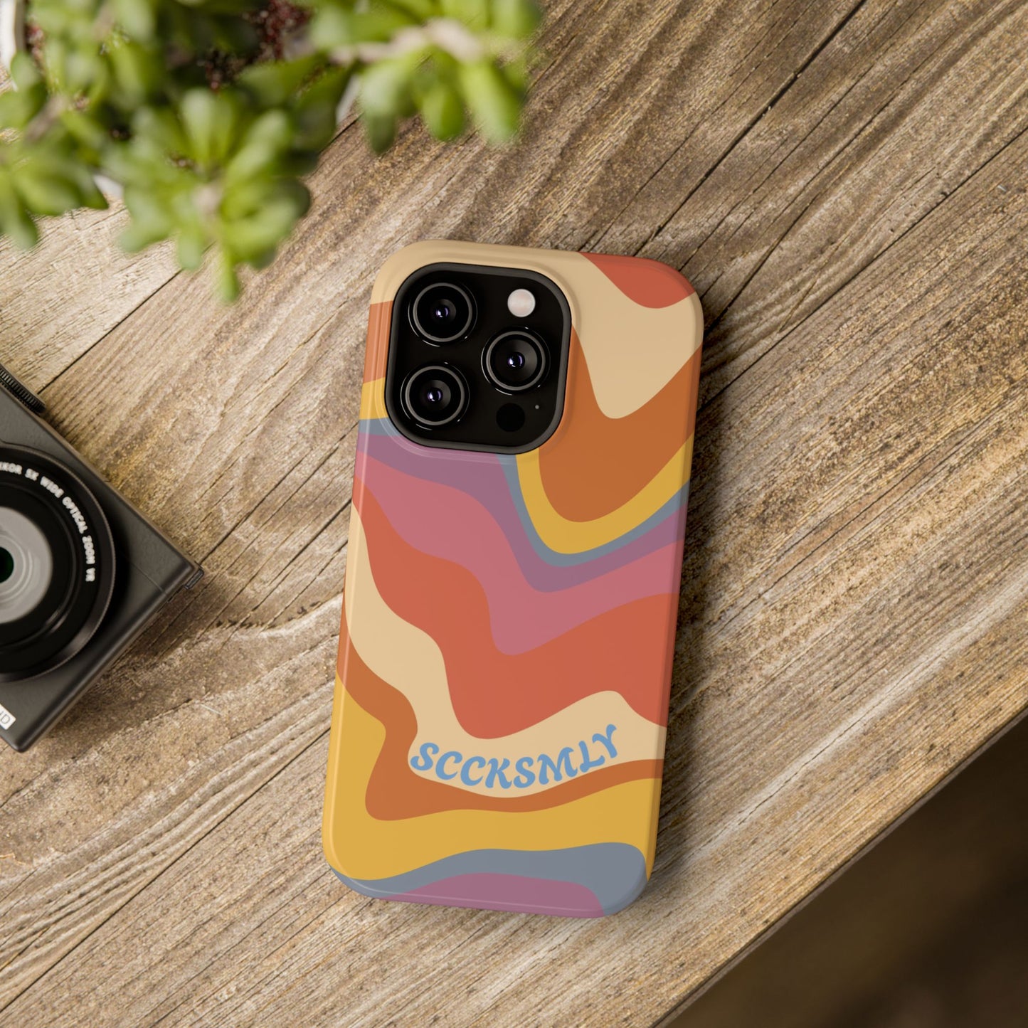 Warm Retro Phone Case for Apple
