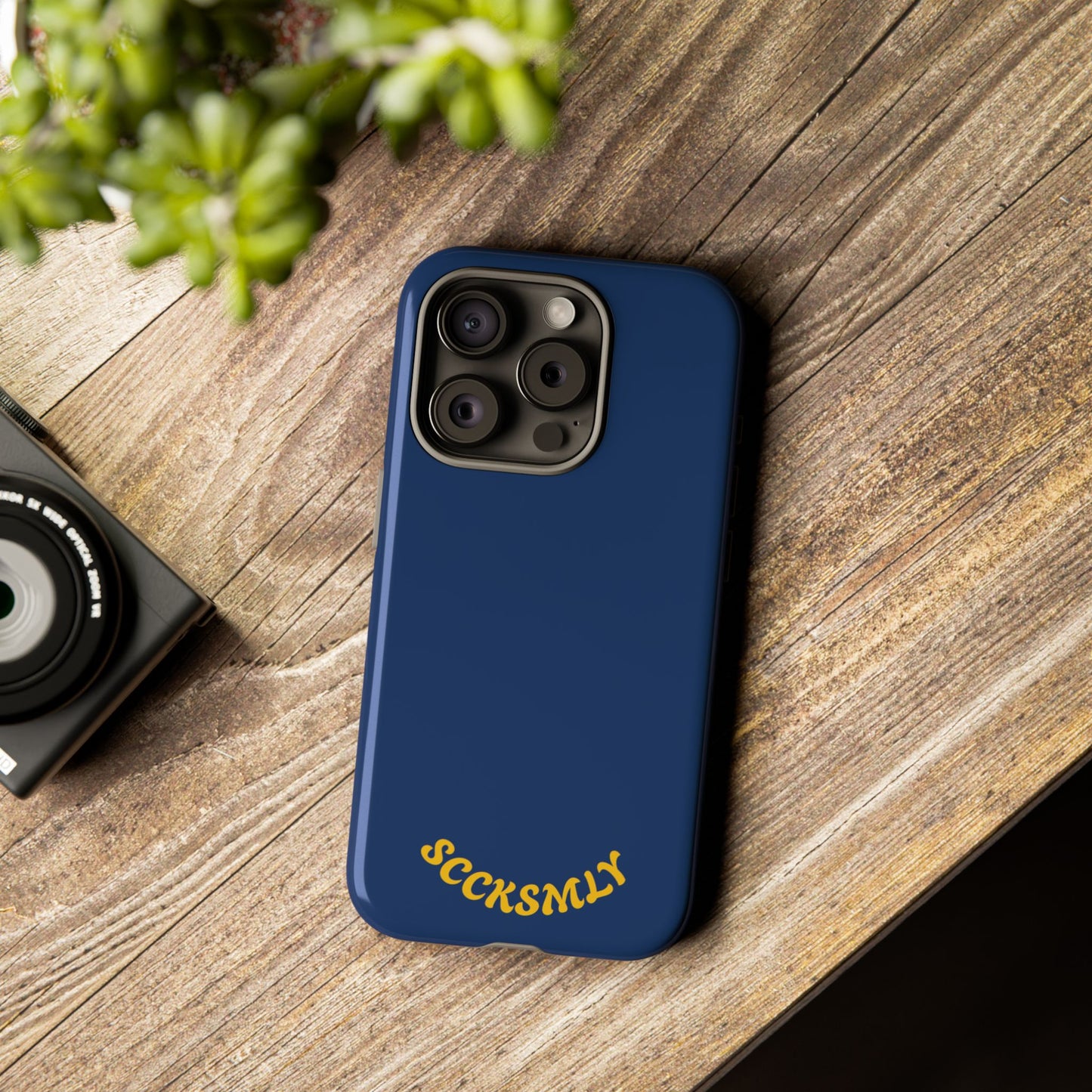 SOLID Cobalt Haze Tough Case for Apple