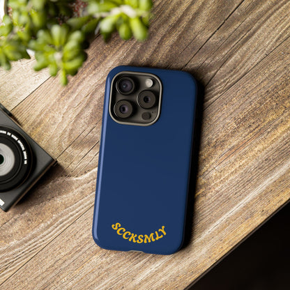 SOLID Cobalt Haze Tough Case for Apple